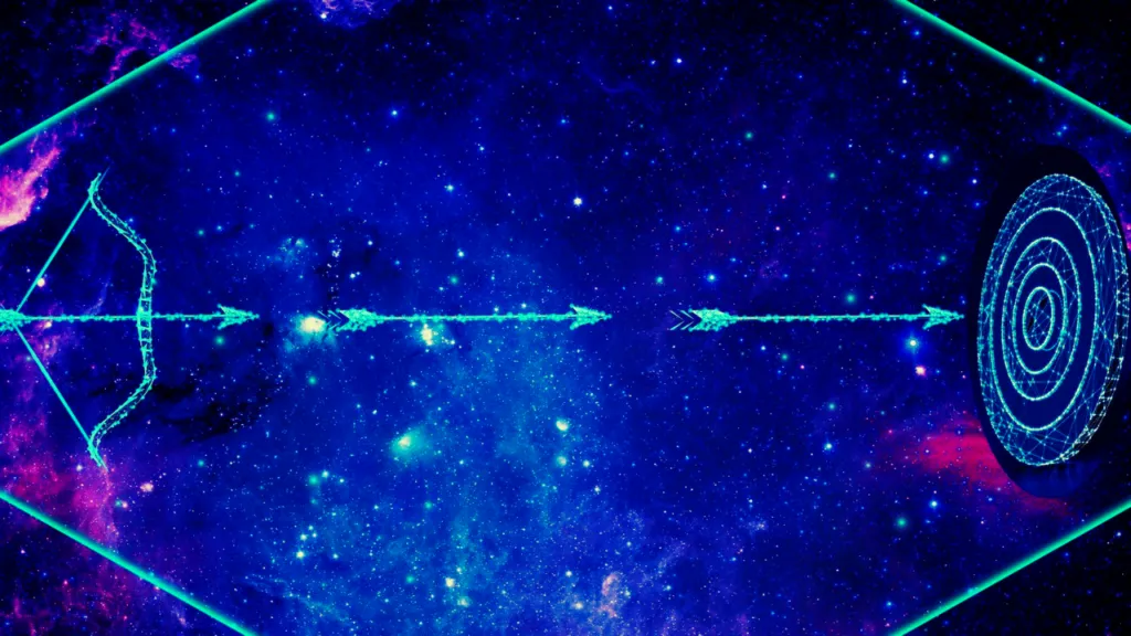 Image for Why does the arrow reach the target?