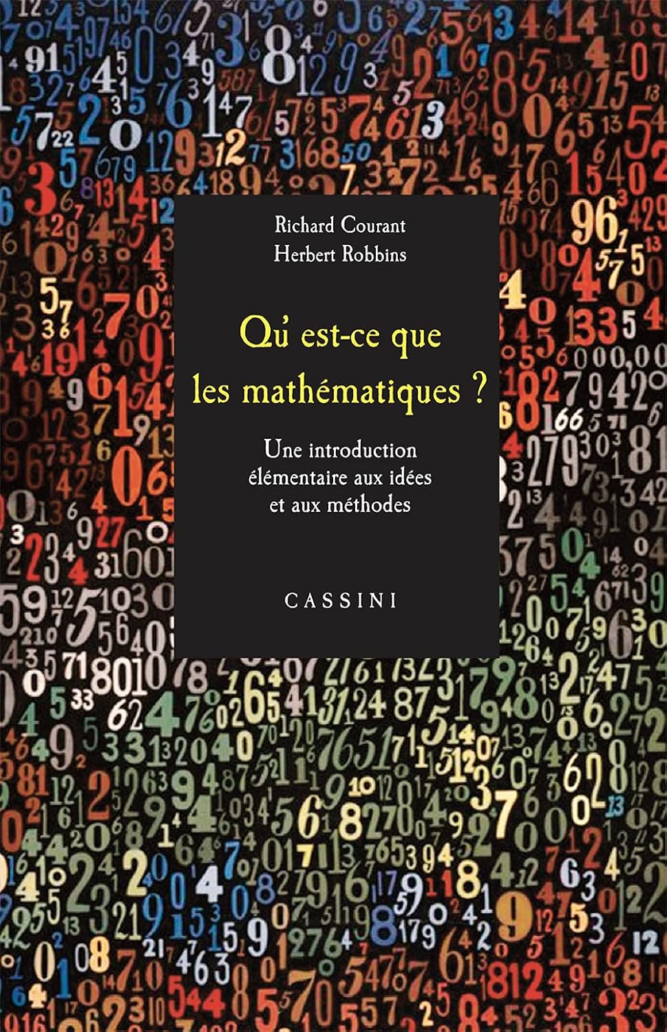 Couverture — Qu’est‑ce que les mathématiques ?